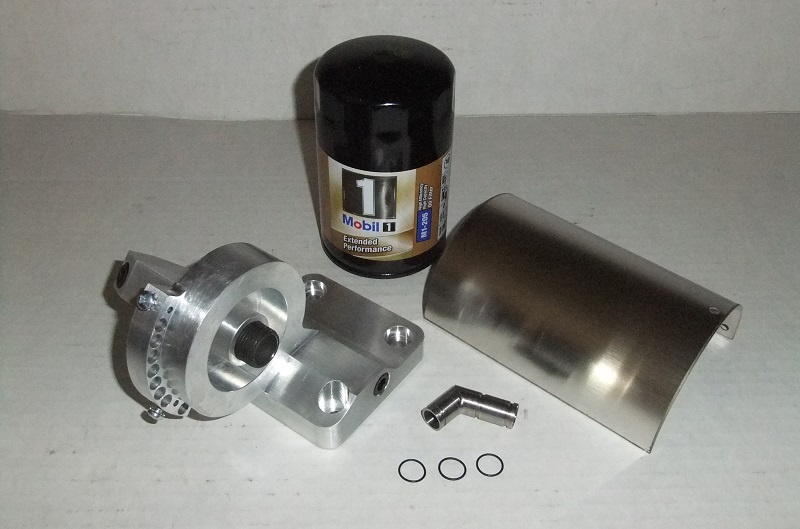 Full Flow Oil Filter Adapter - Pressure-Relief: Details view